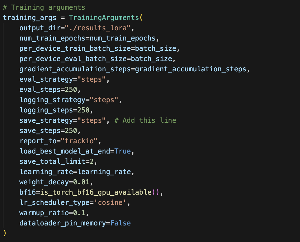Downloading the base model from Hugging Face